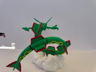 Figura Pokémon Rayquaza