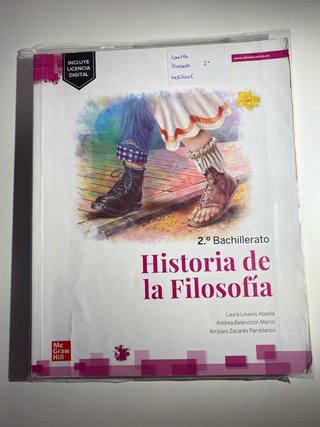 Historia de la filosofía, 2 Bachillerato