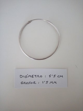 LOTE PENDIENTES DESPAREJADOS - AROS PLATA DE LEY