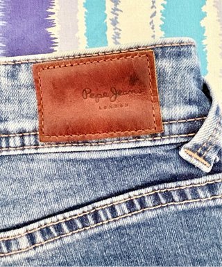 Pepe Jeans Pantaloncini Jeans Donna Blu