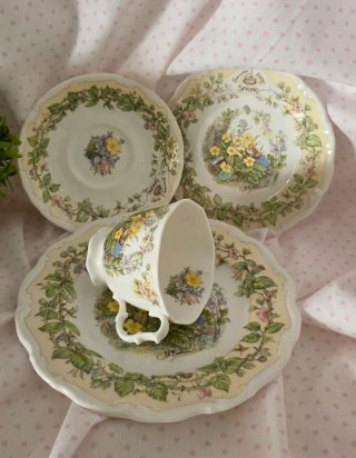 Set di 4 pezzi da tea Brambly Edge- spring