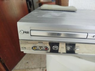 Reproductor DVD y VHS LG