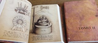 FACSÍMIL CÓDICE DE LEONARDO