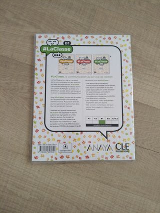 Libro de Cahier d'activités y el libro normal.