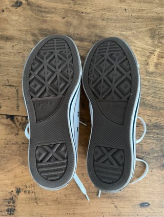 Converse blancas altas T.36.5