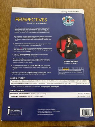 Libro “Perspectives” pre-intermediate