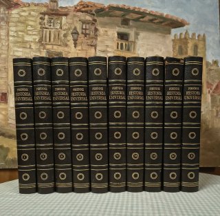 ENCICLOPEDIA HISTORIA UNIVERSAL.10 TOMOS.1973