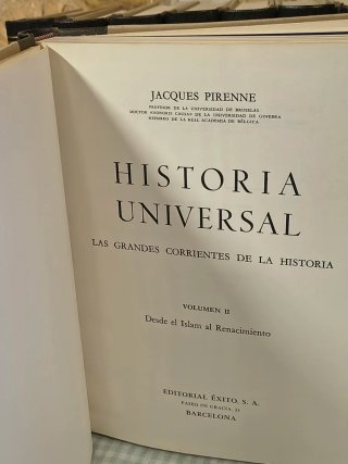 ENCICLOPEDIA HISTORIA UNIVERSAL.10 TOMOS.1973