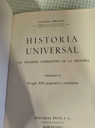 ENCICLOPEDIA HISTORIA UNIVERSAL.10 TOMOS.1973
