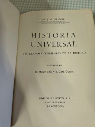 ENCICLOPEDIA HISTORIA UNIVERSAL.10 TOMOS.1973