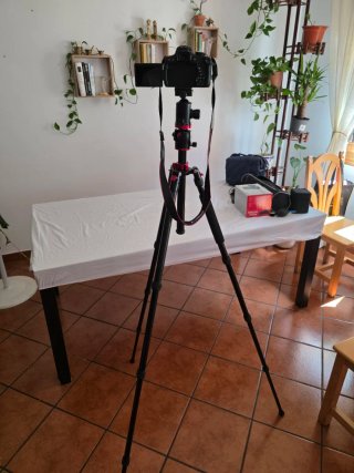 Canon EOS 750D + Sigma 17-50mm f/2.8 + Trípode...