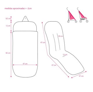 Saco de silla impermeable estampado leones