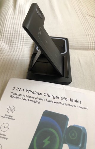 Estación Carga 3 en 1 iPhone/Watch/Airpods