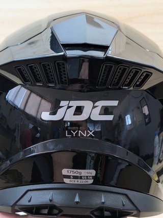 Casco Moto Modular JDC Lynx S 55cm Visor Doble