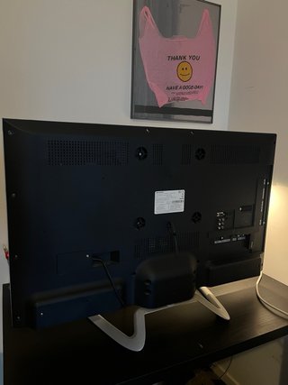 Televisor Sharp 39 Negro/Plata