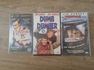 Lote 6 Películas VHS Jim Carrey