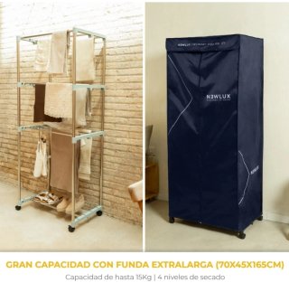 Newlux - Secadora de Ropa Eléctrica Portátil