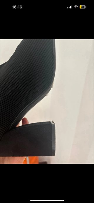 Botines calcetín tacón