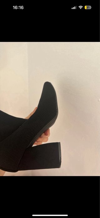 Botines calcetín tacón