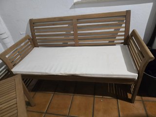 Conjunto Muebles Jardín Madera