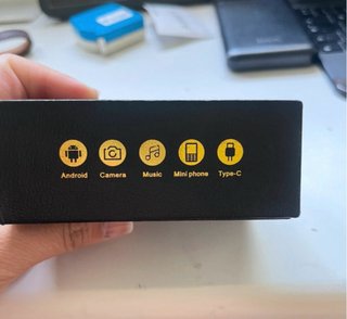 Teléfono Mini Plata