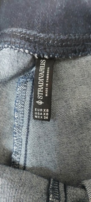 Pantalón vaquero con elástico 104 largo 34 cintura