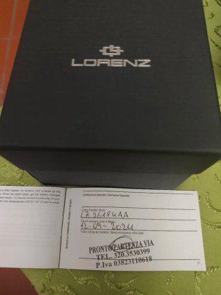 Orologio Lorenz Automatico Uomo