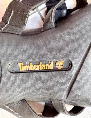 Sandali Timberland in pelle neri