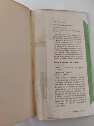 Dar el diario de Ana María