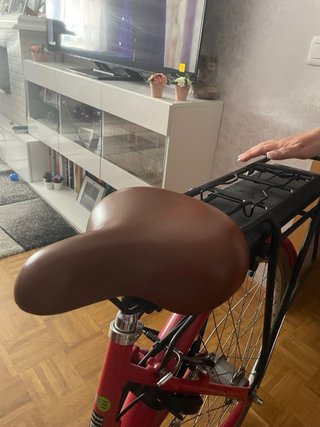Bici SaxoNETTE Eléctrica Roja