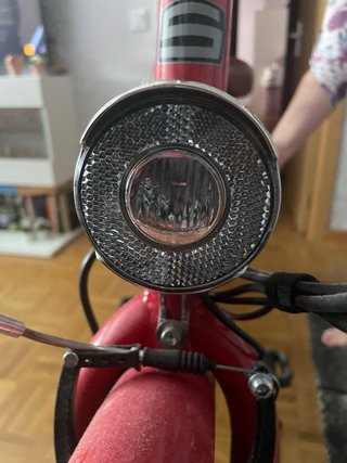 Bici SaxoNETTE Eléctrica Roja