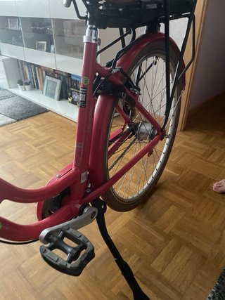 Bici SaxoNETTE Eléctrica Roja