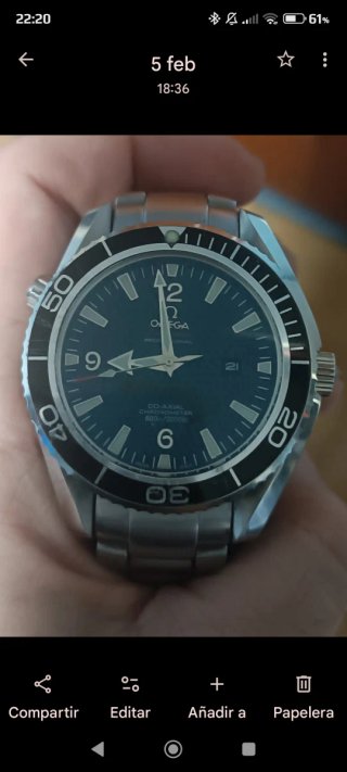 Omega Seamaster James Bond Co-Axial