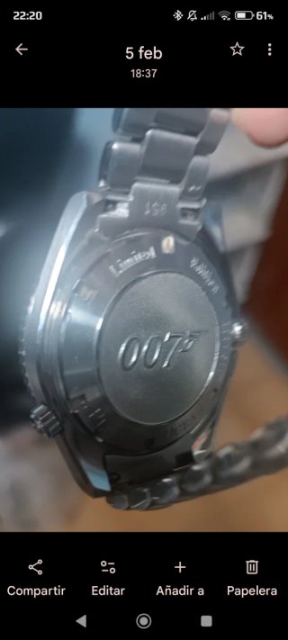 Omega Seamaster James Bond Co-Axial