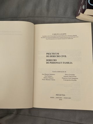 Prácticum de derecho civil derecho de personas ...