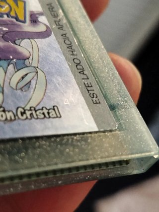 Pokemon Cristal Game boy color ESP