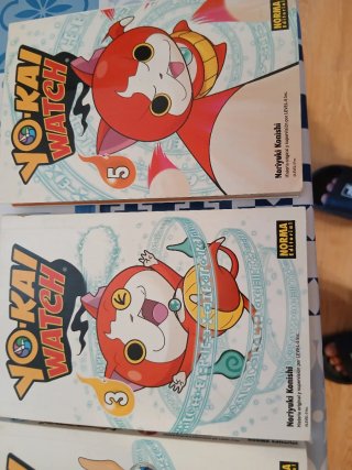 Mangas de Yo kai watch del volumen 1,2,3,4 y 5