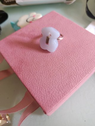 Anillo Tous Oso Azul Plata