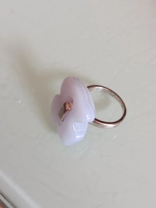 Anillo Tous Oso Azul Plata