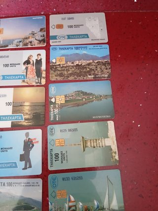 13 Schede Telefoniche Grecia OTE