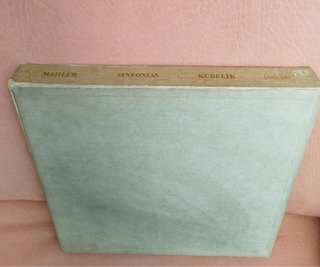 Caja 14 LPs Gustav Mahler - 10 Sinfonías (R.Kubeli