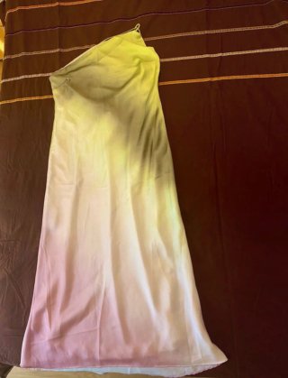 Vestido fiesta degradado