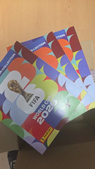 Álbum Oficial Colección Stickers Mundial FIFA 2026