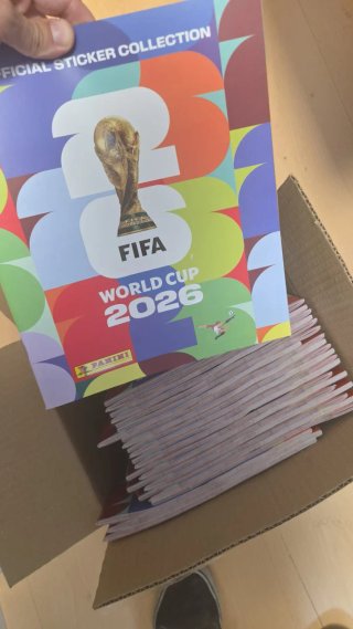Álbum Oficial Colección Stickers Mundial FIFA 2026