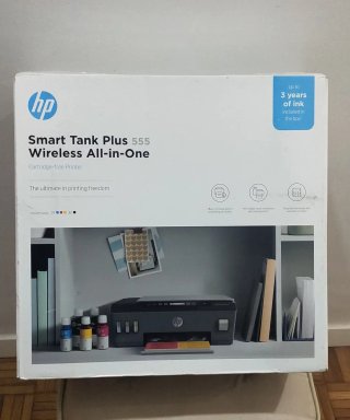 Impresora HP Smart Tank Plus 555 + recargas tinta