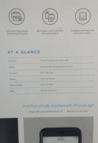 Impresora HP Smart Tank Plus 555 + recargas tinta