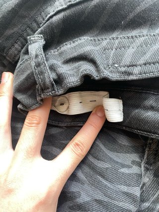 Pantalón vaquero Zara Kids estampado cebra