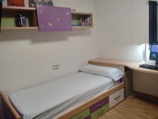 Cama 90cm con cajones + colchón
