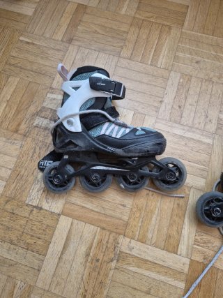 Patines Línea Niños Oxelo Ajustable 4 tallas Fit 5