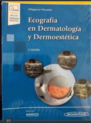 Libro ecografia en dermatologíay dermoestetica